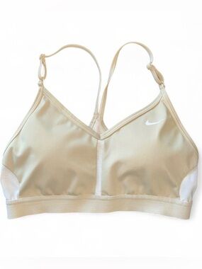 Nike Sports Bra - Beige Sports Bra
